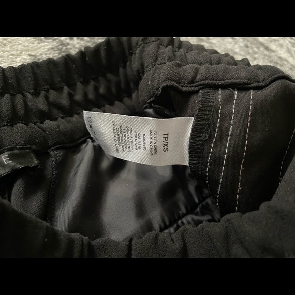 Dynamite - Women’s Black Work Joggers with Pink Stripe - XS - Picture 5 of 6